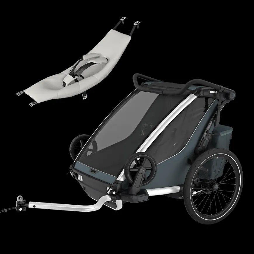Thule Chariot Cross 2 double infant bundle