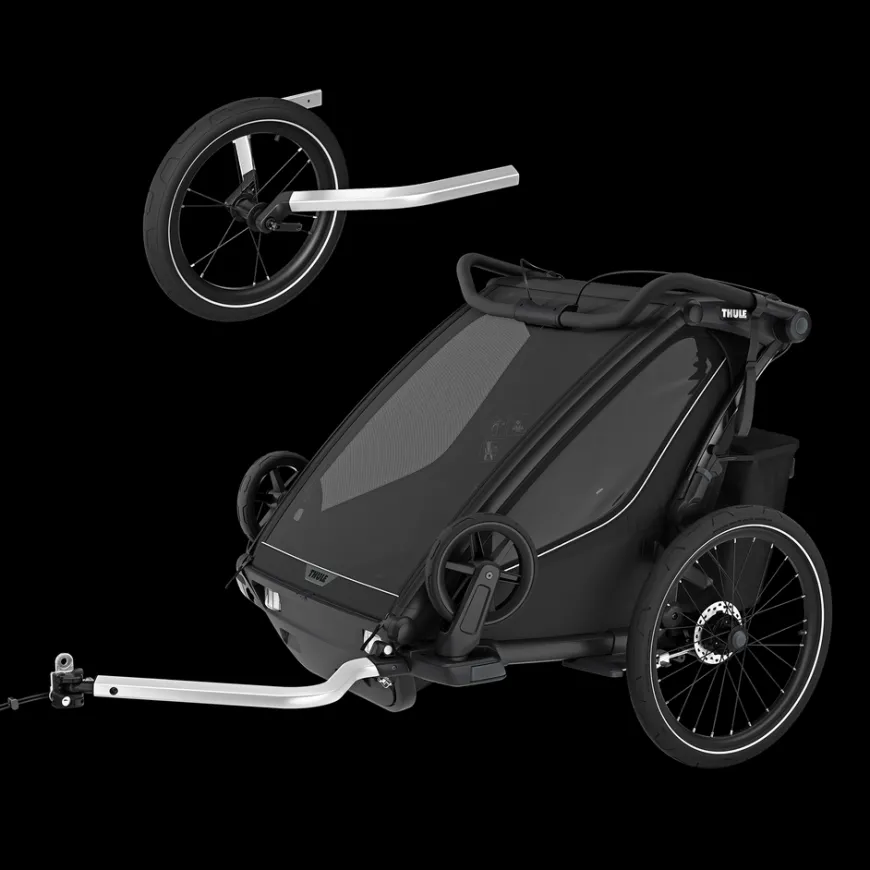 Thule Chariot Sport 2 double jogging Bundle