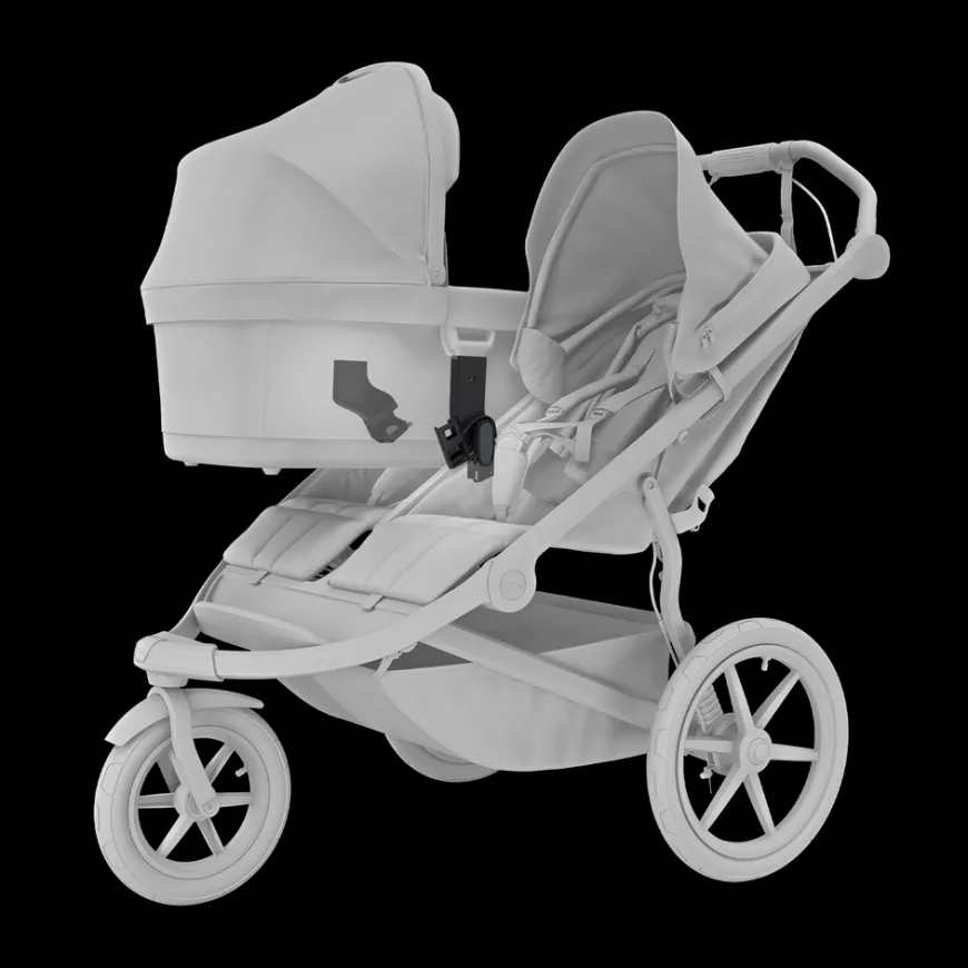 Thule Urban Glide 3 double stroller bassinet adapter